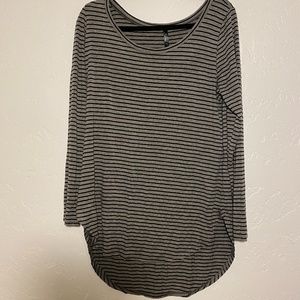 Karen T. bateau neck blouse, size 2X.